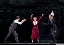 Nancye Hayes, Todd McKenney and Chloe Dallimore in Annie Melbourne - Image by Belinda Strodder (artsphotography.net.au)