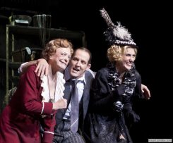 Nancye Hayes, Todd McKenney and Chloe Dallimore in Annie Melbourne - Image by Belinda Strodder (artsphotography.net.au)