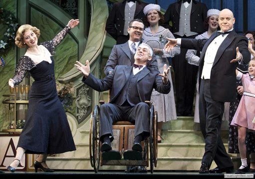 Tony Farrell and cast Annie Melbourne - Image by Belinda Strodder (artsphotography.net.au)