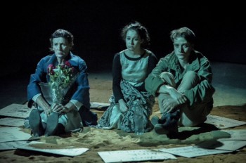 Jacqy Phillips, Danielle Catanzariti and Thomas Conroy in Brink Productions’ Land and Sea