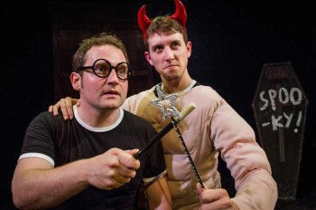 Gary Trainor and Jesse Briton in Potted Potter Gary Trainor and Jesse Briton in Potted Potter