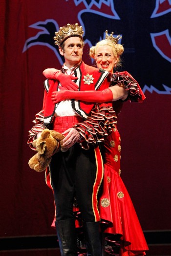 Chitty Chitty Bang Bang. Alan Brough and Jennifer Vuletic. Image by Jeff Busby