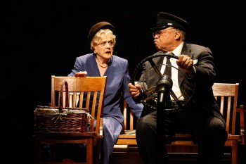 Angela Lansbury and James Earl Jones in Driving Miss Daisy. Image by Jeff Busby