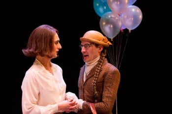 Ash Flanders and Luke Mullins in Sydney Theatre Company’s Little Mercy by Sisters Grimm. Image by Brett Boardman