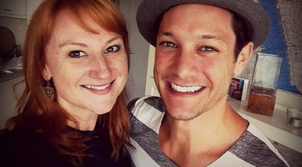 Rob Mills and Marika Aubrey