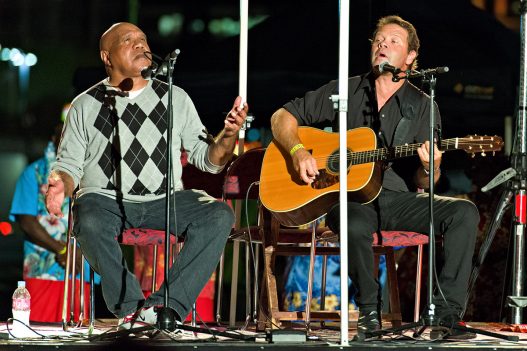 Archie Roach and Troy Cassar-Daley