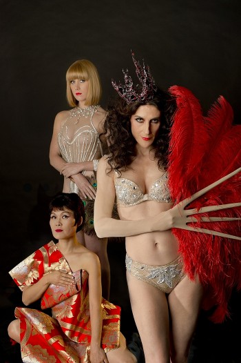 From left: Yumi Umiumare, Holly Durant, Moira Finucane Photo: Jodie Hutchinson