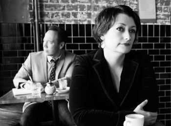Casey Edwards (Cathy) and Charles McComb (Jamie). Image by Katie Cameron