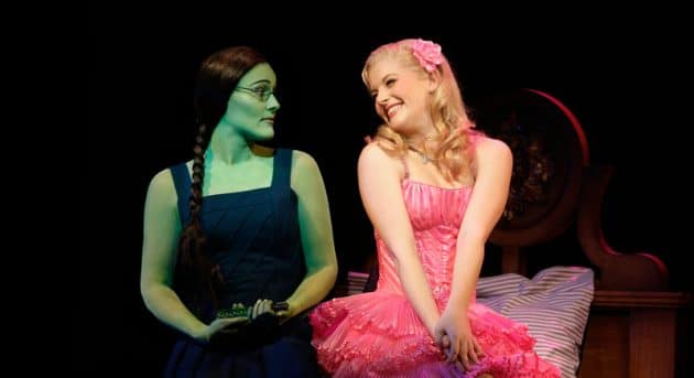 The witches of Oz! Wicked's Lucy Durack and Jemma Rix