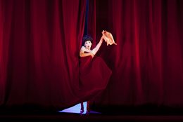 Christina Tan as Louise in The Production Company's Gypsy 2013. Image by Belinda Strodder