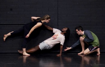 Katherine Shaw, Kevin Wangai and Declan Burgess. Image by Mustafa Al Mahdi