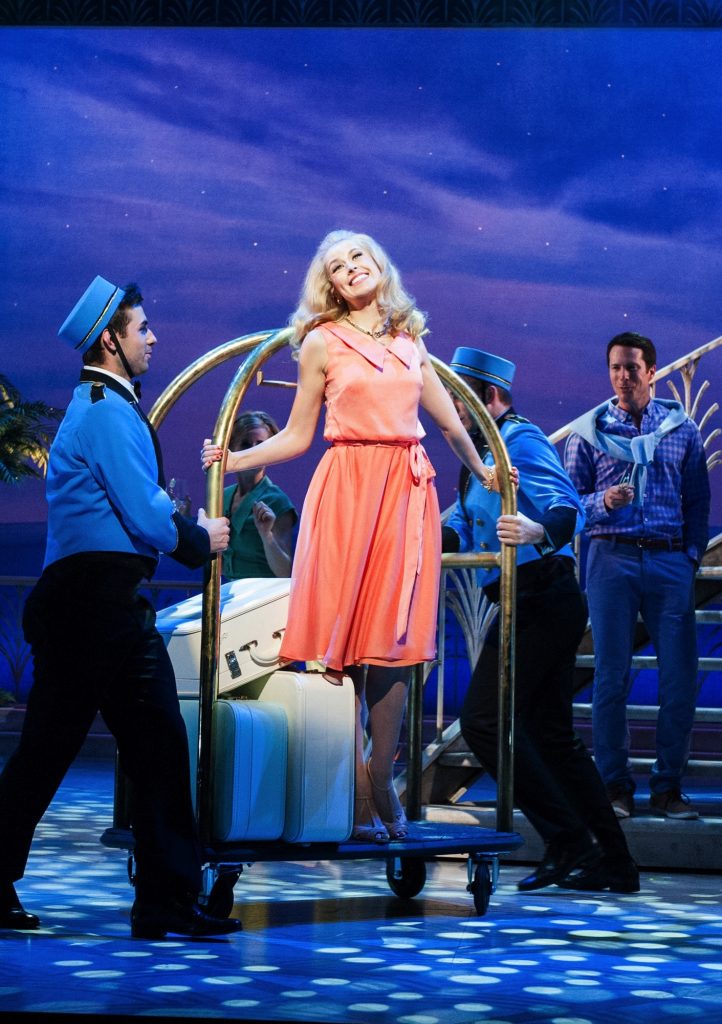 Amy Lehpamer in Dirty Rotten Scoundrels. Image by Kurt Sneddon