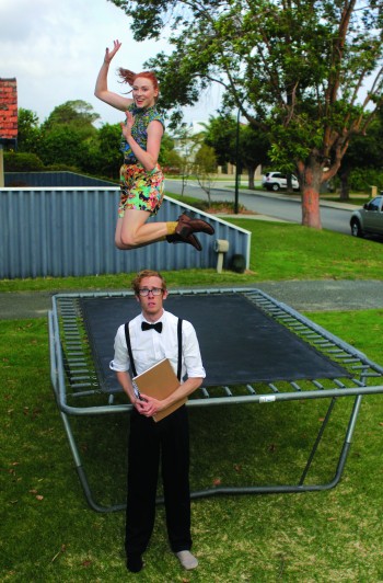 Amanda Woodhams and Shane Adamczak Photo Mitchell Richards