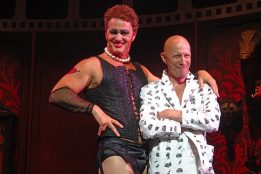 Craig McLachlan and Richard O'Brien. Image by Shane O'Connor