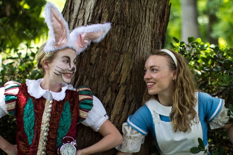 Sage Douglas as Alice in Wonderland, photo Tony Rive Sage Douglas as Alice in Wonderland - PHOTO CREDIT TONY RIVE