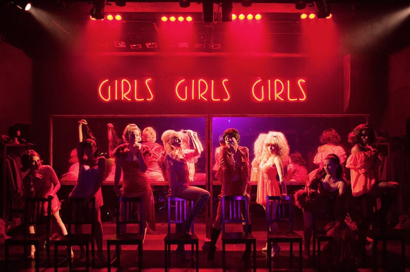 The female ensemble of Sweet Charity at Hayes Theatre Co. Image by Kurt Sneddon