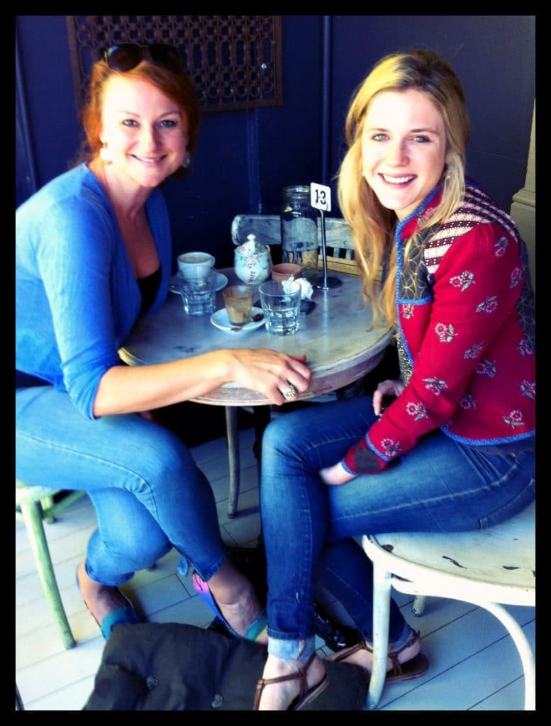 Marika Aubrey and Harriet Dyer