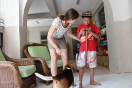 Cast of WICKED Manila visit Gentle Hands Orphanage