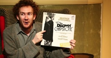 Jay James-Moody in Squabbalogic's The Drowsy Chaperone. Image by Michael Francis of Francis Fotography