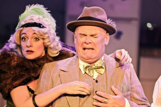 Jaimie Leigh Johnson and Laurence Coy in Squabbalogic's The Drowsy Chaperone. Image by Michael Francis of Francis Fotography