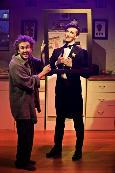 Jay James-Moody and Brett O'Neill in Squabbalogic's The Drowsy Chaperone. Image by Michael Francis of Francis Fotography
