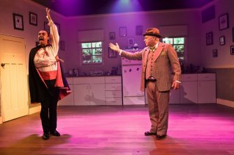 Tom Sharah and Laurence Coy in Squabbalogic's The Drowsy Chaperone. Image by Michael Francis of Francis Fotography