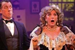 Chris Coleman and Gael Ballantyne in Squabbalogic's The Drowsy Chaperone. Image by Michael Francis of Francis Fotography
