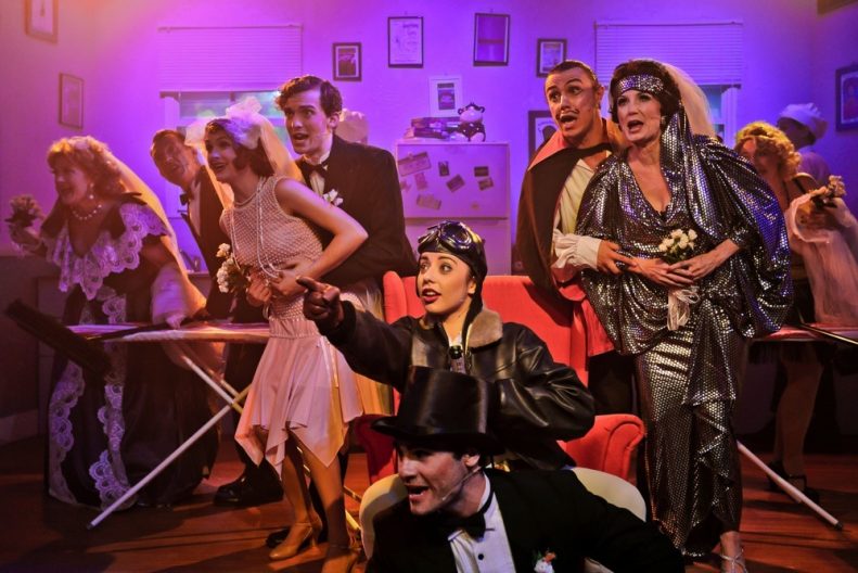Company in Squabbalogic's The Drowsy Chaperone. Image by Michael Francis of Francis Fotography