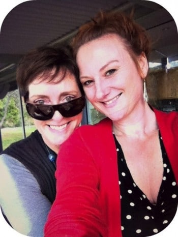 Anne Looby and Marika Aubrey