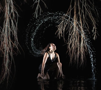 Hsin-Ju Chiu in Lake [Image: FenLan Chuang]