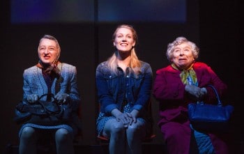 Eugenia Fragos, Miriam Margolyes and Eleanor Stankiewicz. Photograph by Shane Reid.