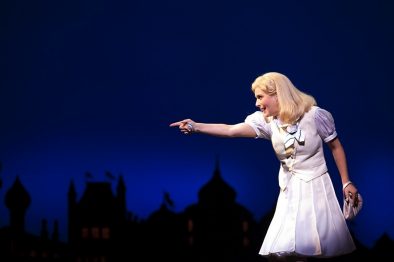 Lucy Durack as Glinda in WICKED. Image by Belinda Strodder