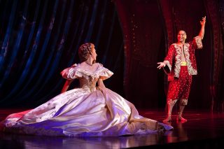 Lisa McCune and Jason Scott Lee in The King and I. Image by Belinda Strodder