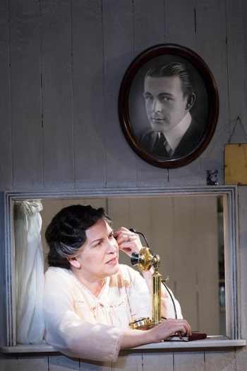 Pamela Rabe in The Glass Menagerie. Photo by Brett Boardman.