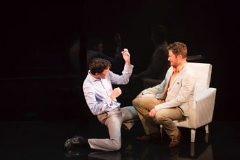 Shaun Rennie and Tyran Parke in LOVEBiTES. Image by Pia Moore