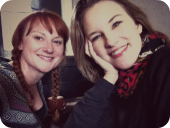 Marika Aubrey and Kate Mulvany