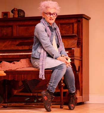 Margi Brown Ash in He Dreamed A Train. Photo supplied.
