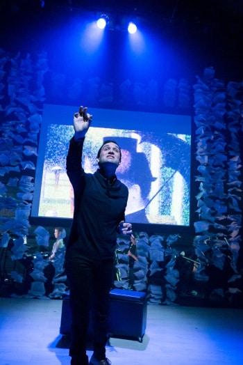 Blake Erickson in Sondheim on Sondheim. Image by Michael Francis.