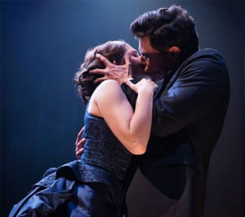 Melanie Zanetti and Ross Balbuziente in Wuthering Heights - shake & stir. Photo by Dylan Evans.