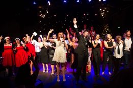Cast of Carols By Cabaret 2014. Image by Kurt Sneddon