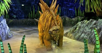 Stegosaurus in Walking With Dinosaurs: The Arena Spectacular