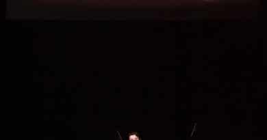 Tyran Parke sings a piece from Compositions at Light the Night, 2013.