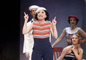 Caroline O'Connor in Anything Goes. Image by Belinda Strodder