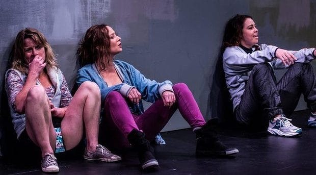 Shit. Nicci Wilkes, Peta Brady and Sarah Ward. Photo by Sebastian Bourges