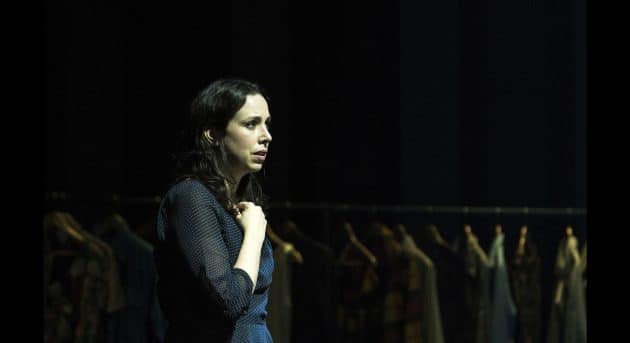 Alison Bell in Betrayal. Photo by Shane Reid