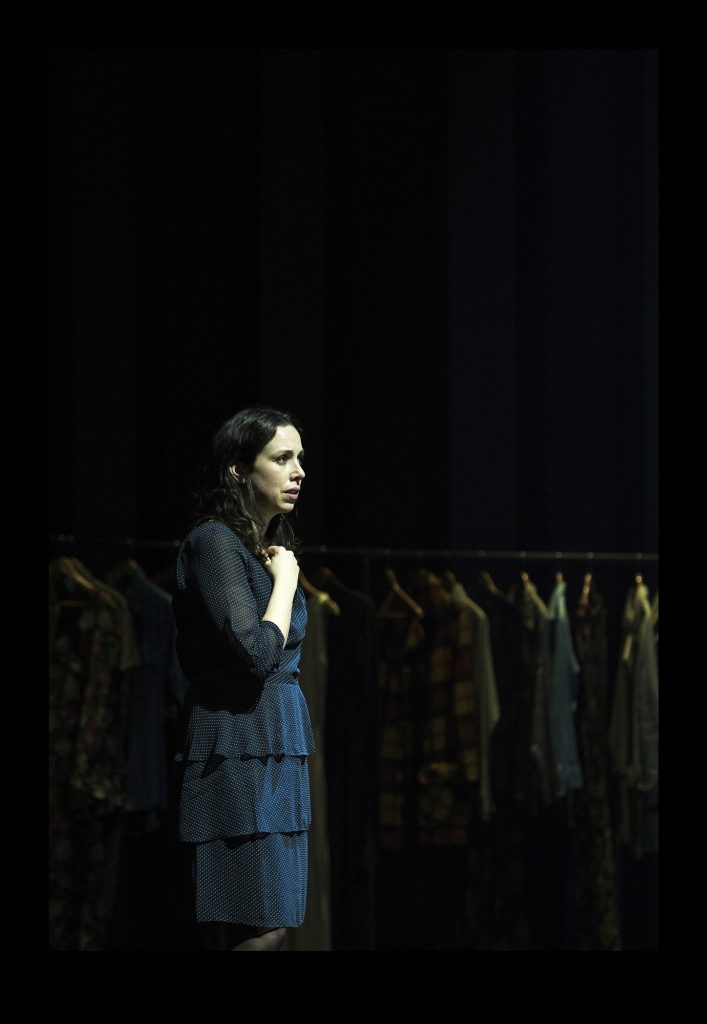 Alison Bell in Betrayal. Photo by Shane Reid