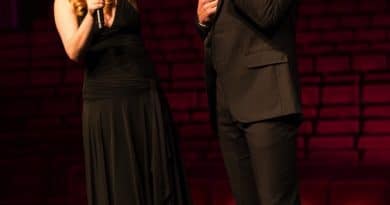 Lucy Durack & Josh Piterman performed at the ATG Theatre Royal announcemet