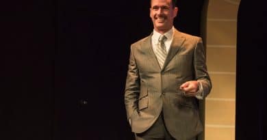 Scott Irwin in High Society at Hayes Theatre Co. Image by Kurt Sneddon