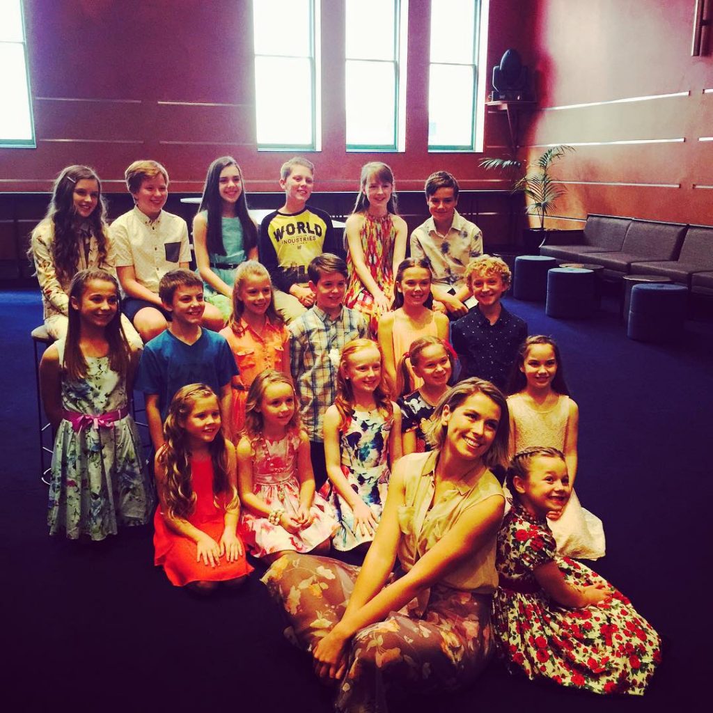 Sound of Music Sydney children. Image from @SoundofMusicAu Instagram