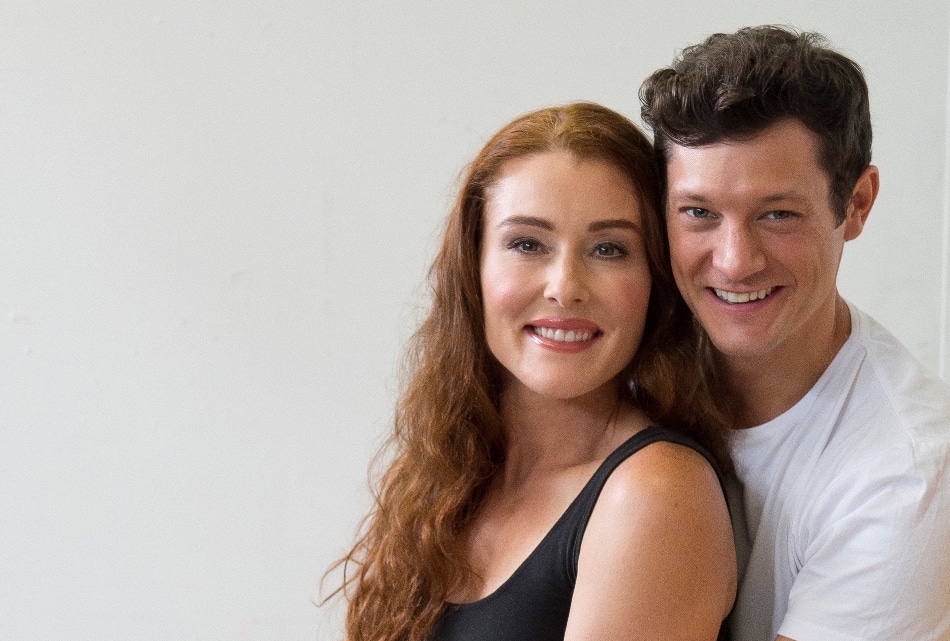 Jemma Rix and Rob Mills in Ghost